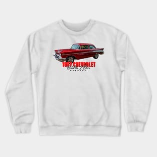 1957 Chevrolet Bel Air 2 Door Hardtop Crewneck Sweatshirt